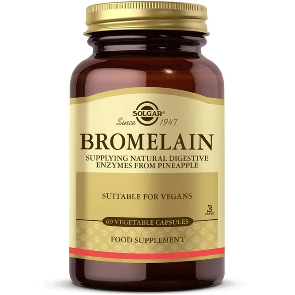 Solgar Bromelain 150 Mg 60 Kapsül ürün görseli