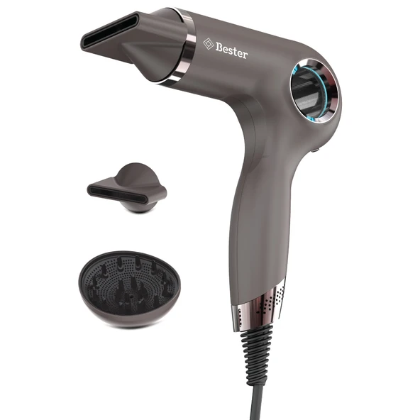 Bester HD8002 Saç Kurutma Makinesi 1800W BLDC Fırçasız Motor - Resim 2