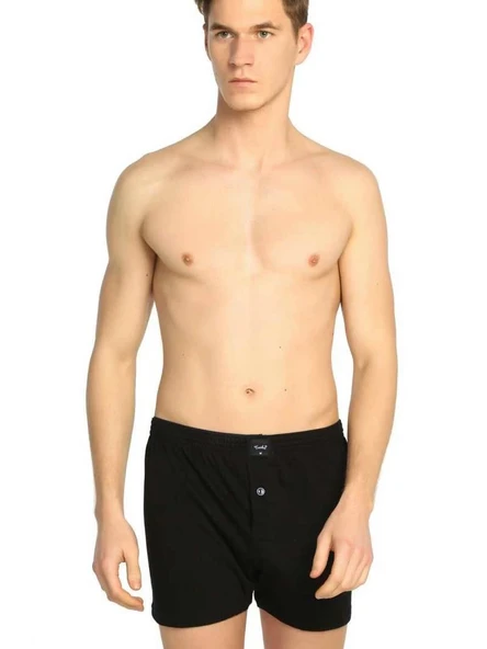 Tutku 117 Battal Erkek Düz Penye Boxer ürün görseli 1
