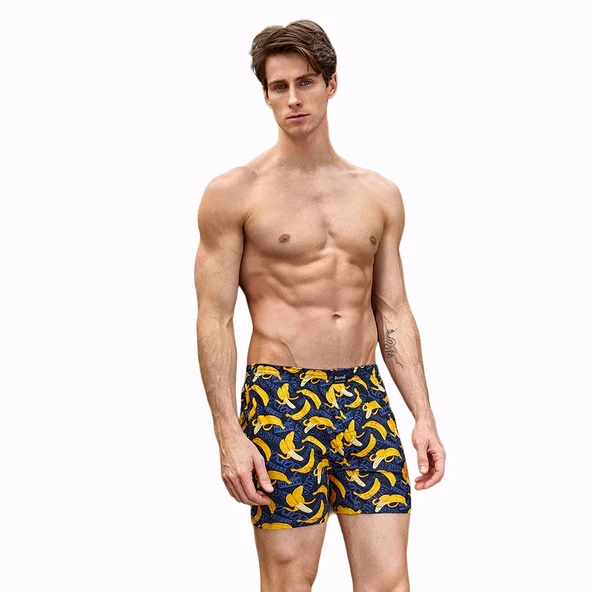 Berrak 1058 Erkek Penye Emprime Boxer ürün görseli 1