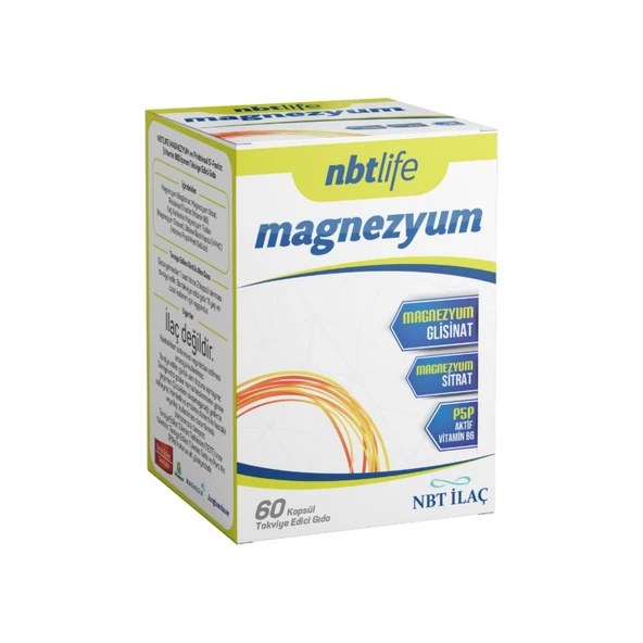 Nbt Life Magnezyum 60 Kapsül ürün görseli