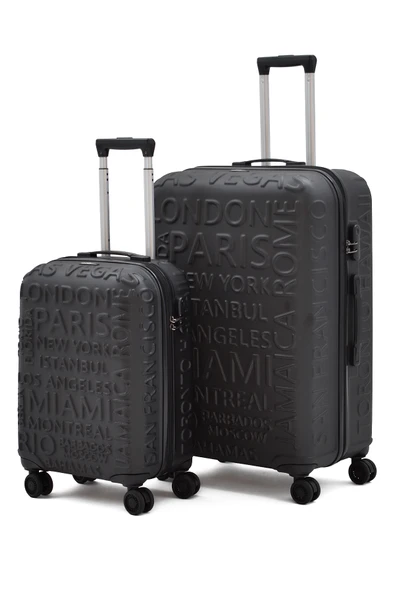 ÇÇS 5167 Ekstra Dayanıklı Kabin Ve Büyük 2'li Valiz Seti ürün görseli