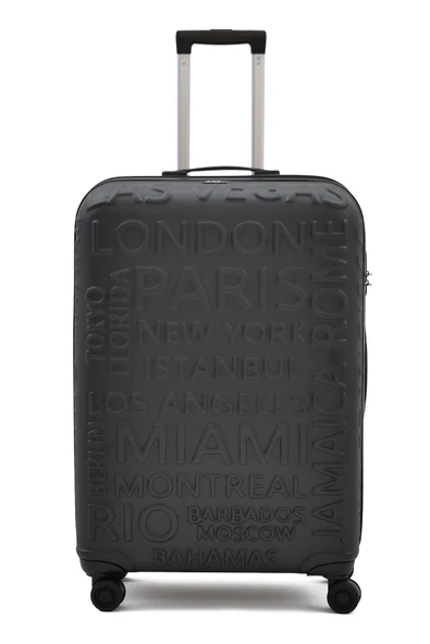 ÇÇS 5167 Ekstra Dayanıklı Kabin Ve Büyük 2'li Valiz Seti - Resim 3