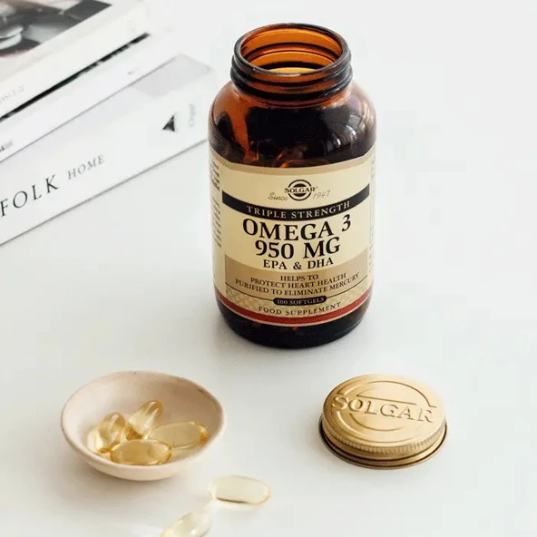 Solgar Omega 3 950 mg 50 Kapsül - Resim 3
