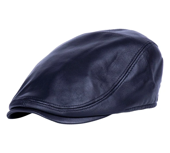 ERKEK DERİ KASKET E-117 ürün görseli