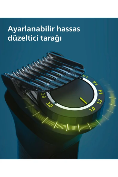 Philips 13'ü 1 Arada Erkek Bakım Seti Mg7920/15-yüz/saç/vücut (ISLAK/KURU KULLANIM) - Resim 5