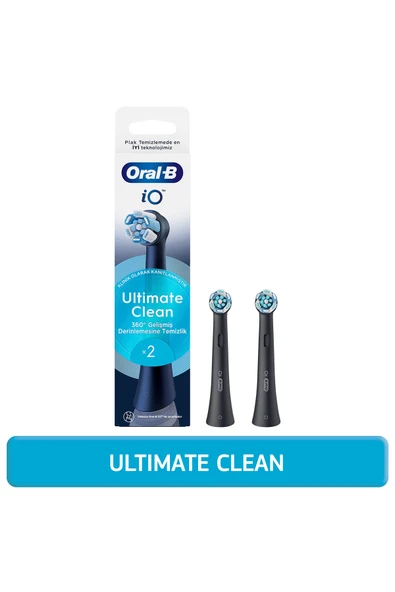 Oral-B İO Ultimate Clean Yedek Başlığı 2 li ürün görseli