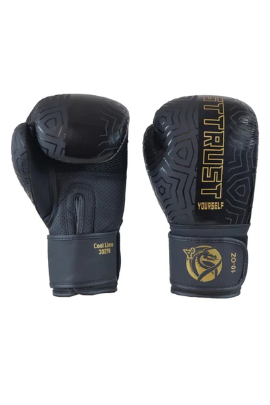30213-L Cool Lime II Hakiki Deri Boks Eldiveni Muay Thai Eldiveni ürün görseli 1