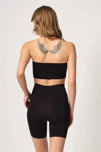 Emay 2707 Kadın Lazer Kesim Boxer Korse - Resim 5