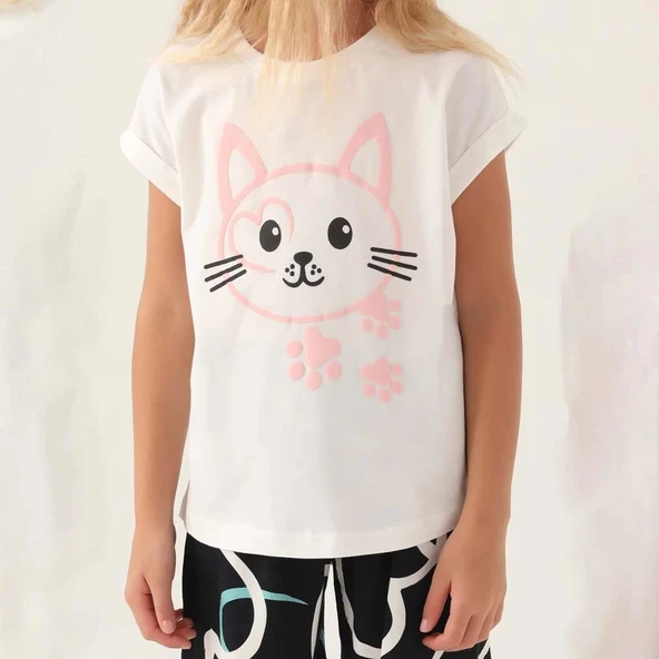 Rolypoly 3397C Kız Çocuk Şort Takım - Resim 4