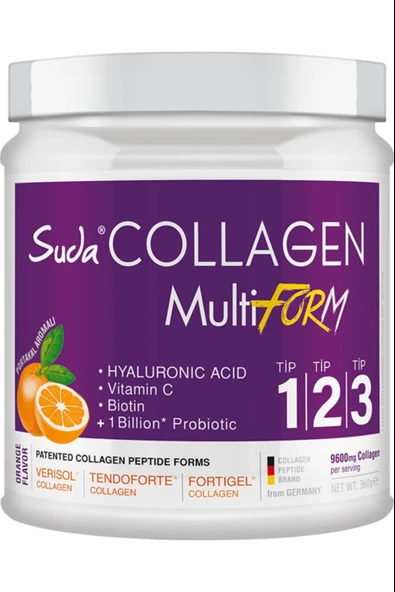 Suda Collagen Multiform Portakal 360gr ürün görseli