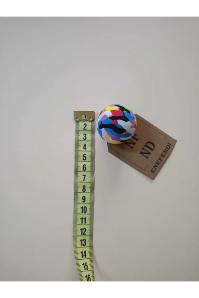 İnteraktif Diş Çıkarma Oyuncak Karışık Renkli Kedi Köpek Çiğneme Oyun Topu 4,2 Cm Tekli ürün görseli 1