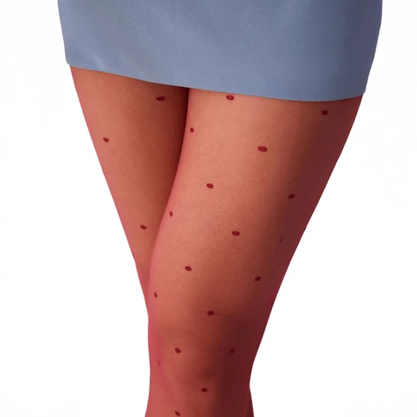 Penti Kadın Fashion Stil Desenli Külotlu Çorap - Resim 3