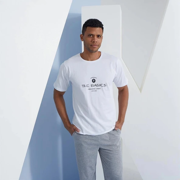 Kly 2104 Erkek Yazlık Piama Takımı ürün görseli 1