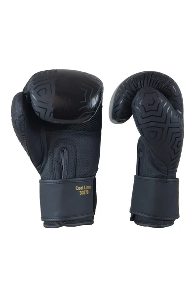 30213-L Cool Lime II Hakiki Deri Boks Eldiveni Muay Thai Eldiveni - Resim 6