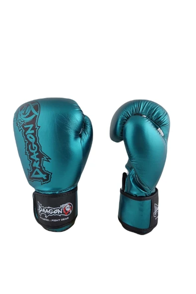 Turkuaz Favela Kick Boks Eldiveni, Boks Eldiveni, Muay Thai Boxing Gloves, Dragon Boks Eldiveni - Resim 2