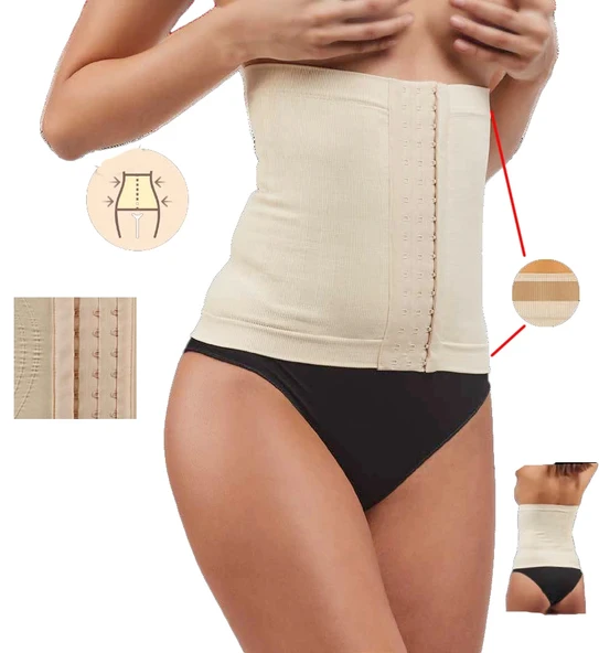 Elite Life 886 K-09 Kadın Agraflı Ayarlı Korse ürün görseli 1