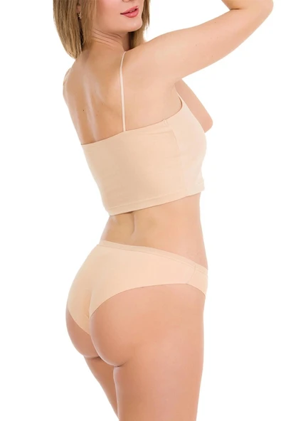 Berrak 11688 Kadın Lazer Kesim Pamuk Ağlı Bikini - Resim 5