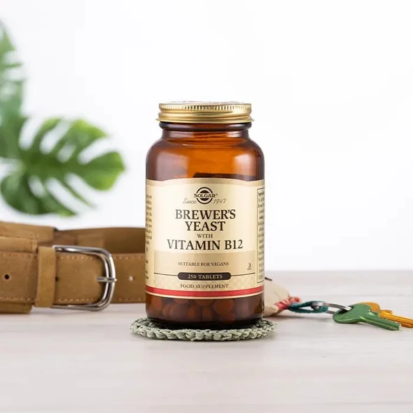 Solgar Brewer's Yeast With Vitamin B12 250 Tablet - Resim 2