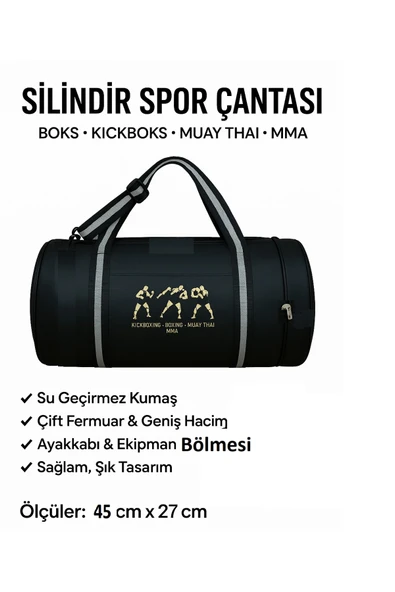 Gifttoom, Kıck Boks Sporcu Çantalı antrenman Seti Boxing Gloves, Dragon Yakuza Boks Eldiveni seti - Resim 3