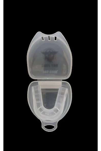 Profesyonel Boks Dişliği-beyaz Havalandırmalı Taşıma Çantası-katkısız Şeffaf-her Ağız Boyutuna Uygun - Resim 3