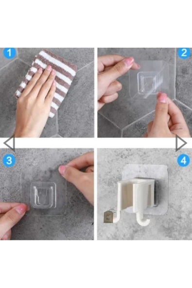 DUŞBAŞLIĞI TUTUCU LİF ASKILI YAPIŞKANLI MOR - Resim 2