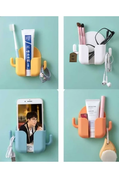 KANCALI KUMANDA VE TELEFON STANDI TEKLİ SARI RENK - Resim 2