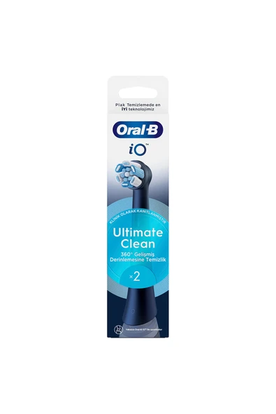 Oral-B İO Ultimate Clean Yedek Başlığı 2 li - Resim 2