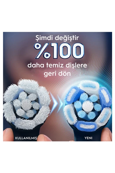 Oral-B İO Ultimate Clean Yedek Başlığı 4 lü - Resim 5