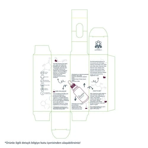 The Purest Solutions Aha & Bha Canlandırıcı Ve Cilt Tonu Eşitleyici Kırmızı Peeling Cilt Serumu 30 Ml - Resim 8