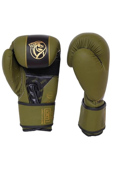 Legacy Boks Eldiveni Kickboks MuayThai Müsabaka Antreman dragon boks eldiveni2'li Set - Resim 6