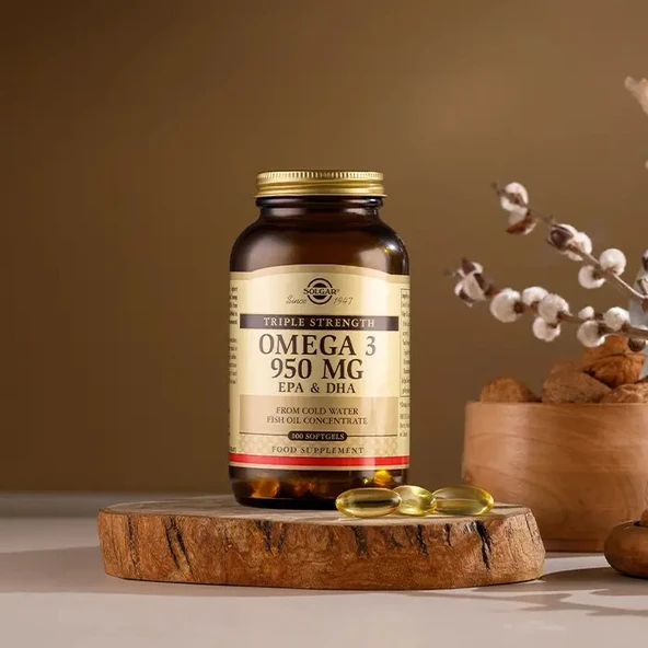 Solgar Omega-3 950 Mg 100 Kapsül - Resim 3