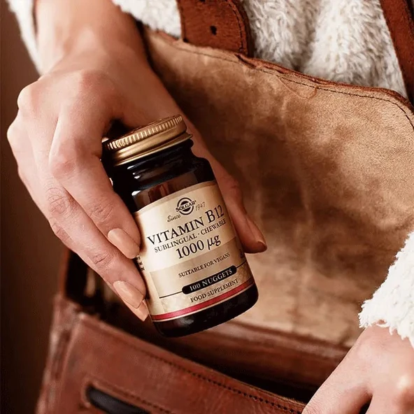 Solgar Vitamin B12 1000 Mcg 100 Tablet - Resim 3