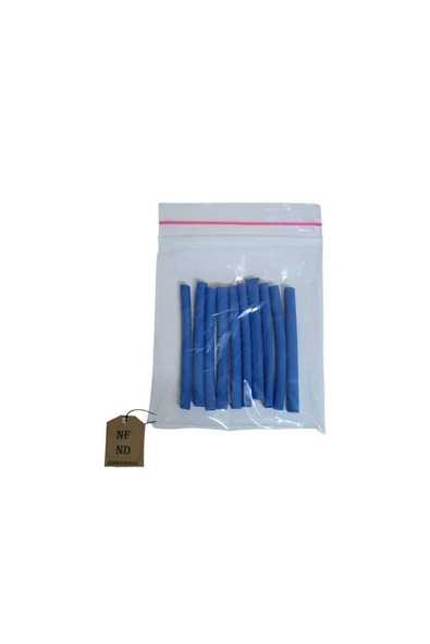 Kablo Koruyucu Makaron Isı Ile Daralan 2.5 X 45 Mm Mavi Renk 10 Adet - Resim 2