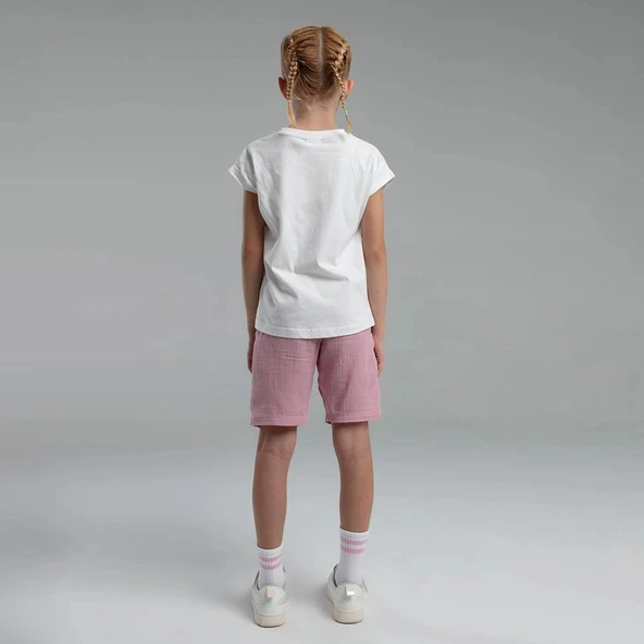 RolyPoly 3626C Kız Çocuk Bermuda Yazlık Pijama Takım - Resim 7