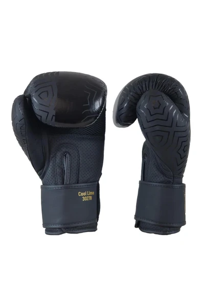 Cool Lime Hakiki Deri Kick Boks Eldiveni Boks Eldiveni Muay Thai Eldiveni Bandajlı 2li Set - Resim 4