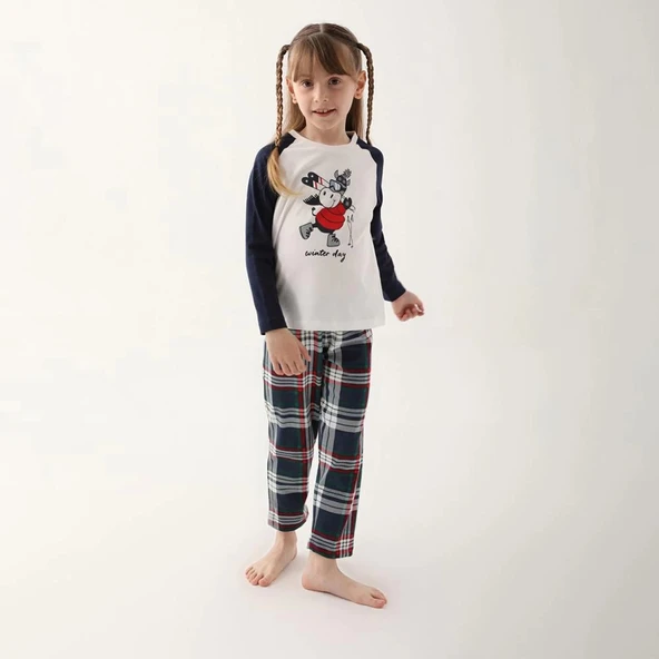 Arnetta AR2600C Kız Çocuk Kışlık Pijama Takım ürün görseli