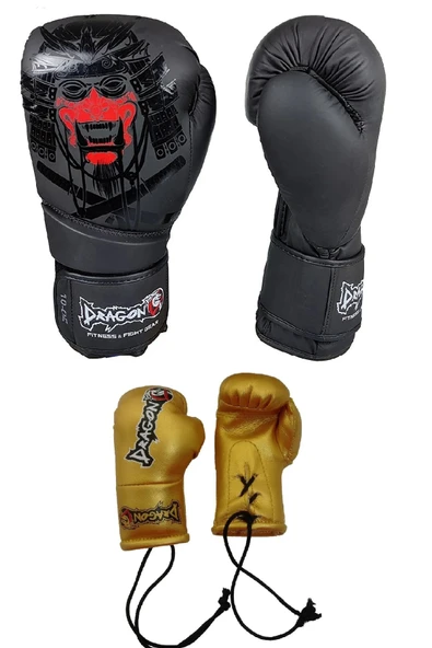Yakuza Boks Kıck Boks MuayThai Eldiveni Ve Maskot Anahtarlık Eldiven ürün görseli 1
