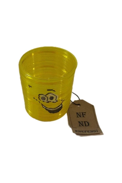 STRES YAYI SARI  RENKLİ  STRES OYUNCAKLARI DESENLİ GÜLEN YÜZ (TEKLİ)  6.5 CM ERKEK KIZ OYUNCAK ürün görseli 1