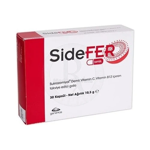 Sidefer 30 Kapsül ürün görseli