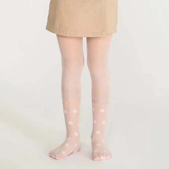 Penti Pretty Kız Çocuk Princess Cat Külotlu Çorap ürün görseli