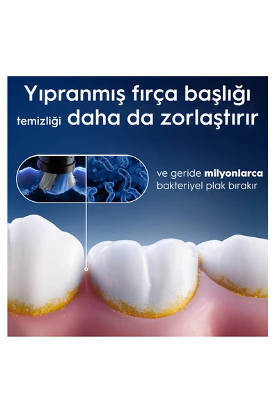 Oral-B İO Ultimate Clean Yedek Başlığı 2 li - Resim 3