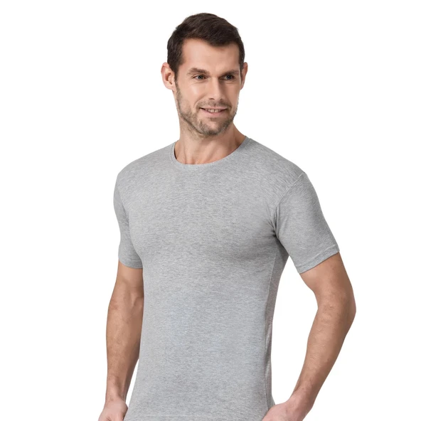 Namaldı 1181 Erkek Modal Bisiklet Yaka Kısa Kol Atlet - Resim 3