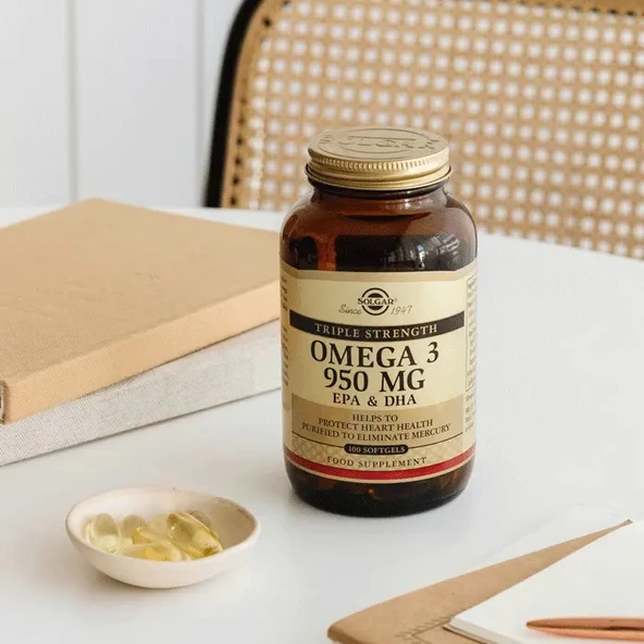 Solgar Omega 3 950 mg 50 Kapsül - Resim 2