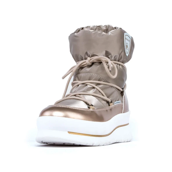 Buckhead 1084 Fairy Waterproof Kadın Kar Botu Altın - Resim 4