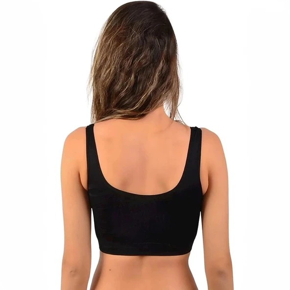 Elite Life 772 B-04 Kadın Destekli Kalın Askılı Büstiyer - Resim 4