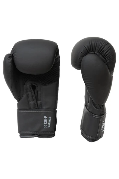 Siyah 30128-p Yakuza Kick Boks Eldiveni, Muay Thai Boxing Gloves Suni Deri ürün görseli 1