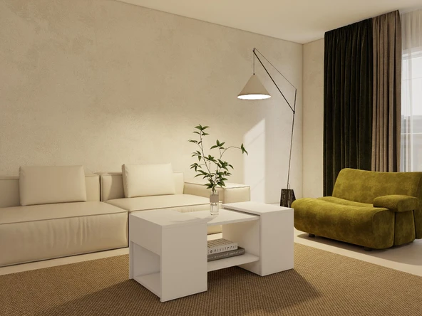 Lupo Orta Sehpa - Resim 2