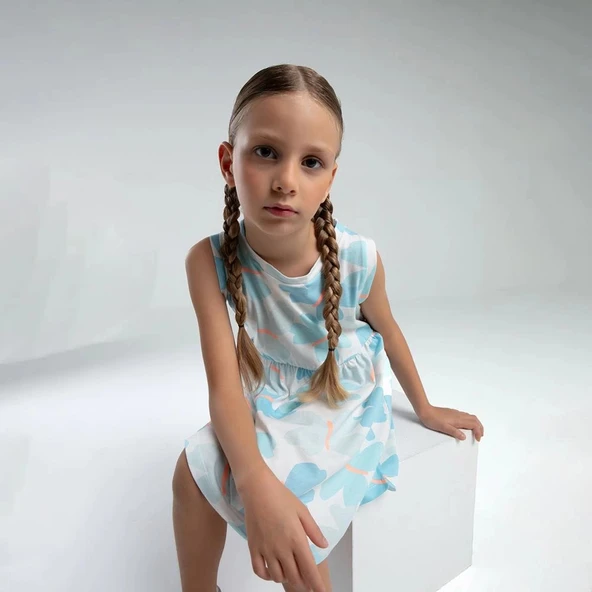 RolyPoly 3598C Kız Çocuk Yazlık Elbise - Resim 9