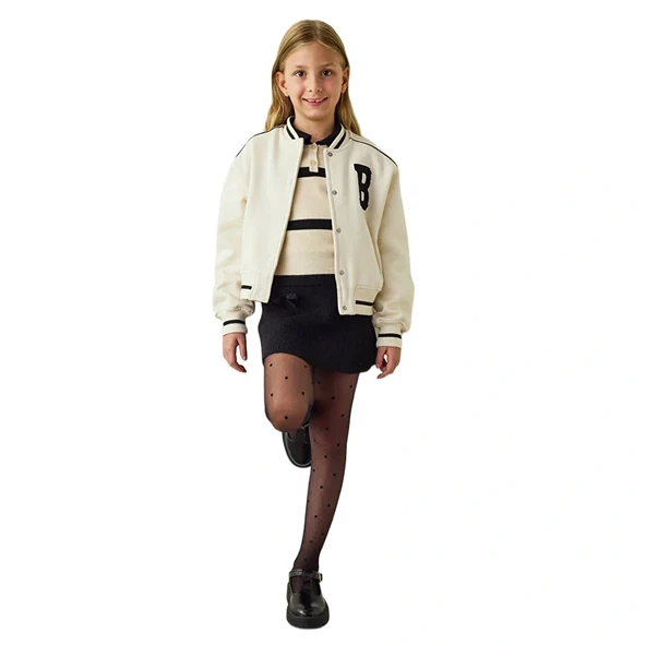 Penti Kız Çocuk Stil Desenli Külotlu Çorap 20 Denye - Resim 6